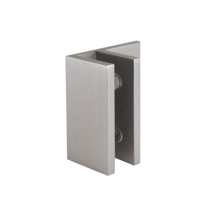 10mm Shower Screen Glass to Wall Offset Bracket Clamp