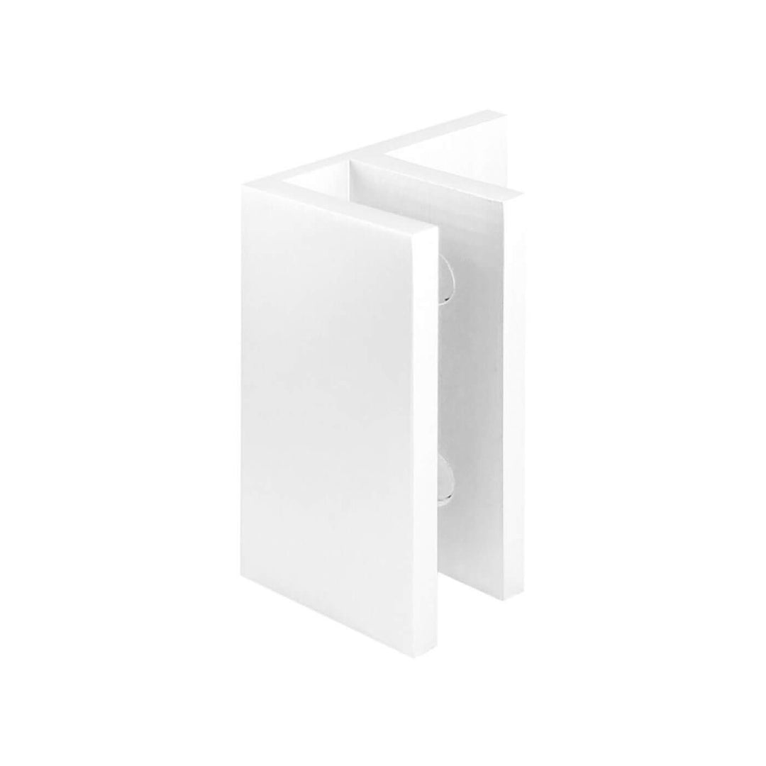 10mm Shower Screen Glass to Wall Offset Bracket Clamp