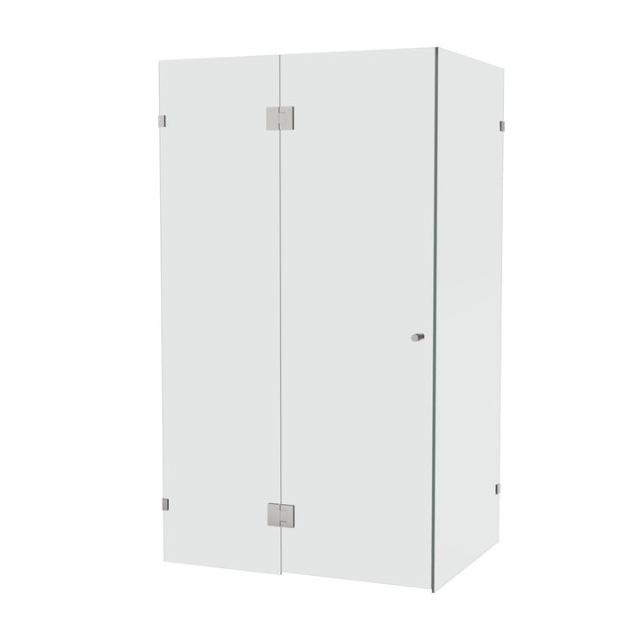 10mm Frameless Shower Screen Front & Return 1200x900mm
