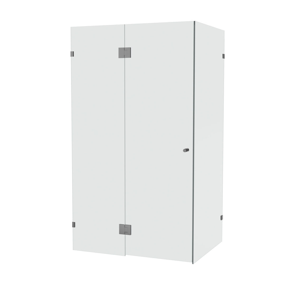 10mm Frameless Shower Screen Front & Return 1200x900mm