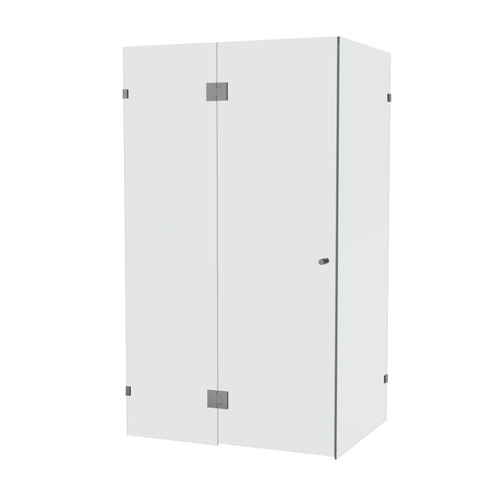 10mm Frameless Shower Screen Front & Return 1200x900mm