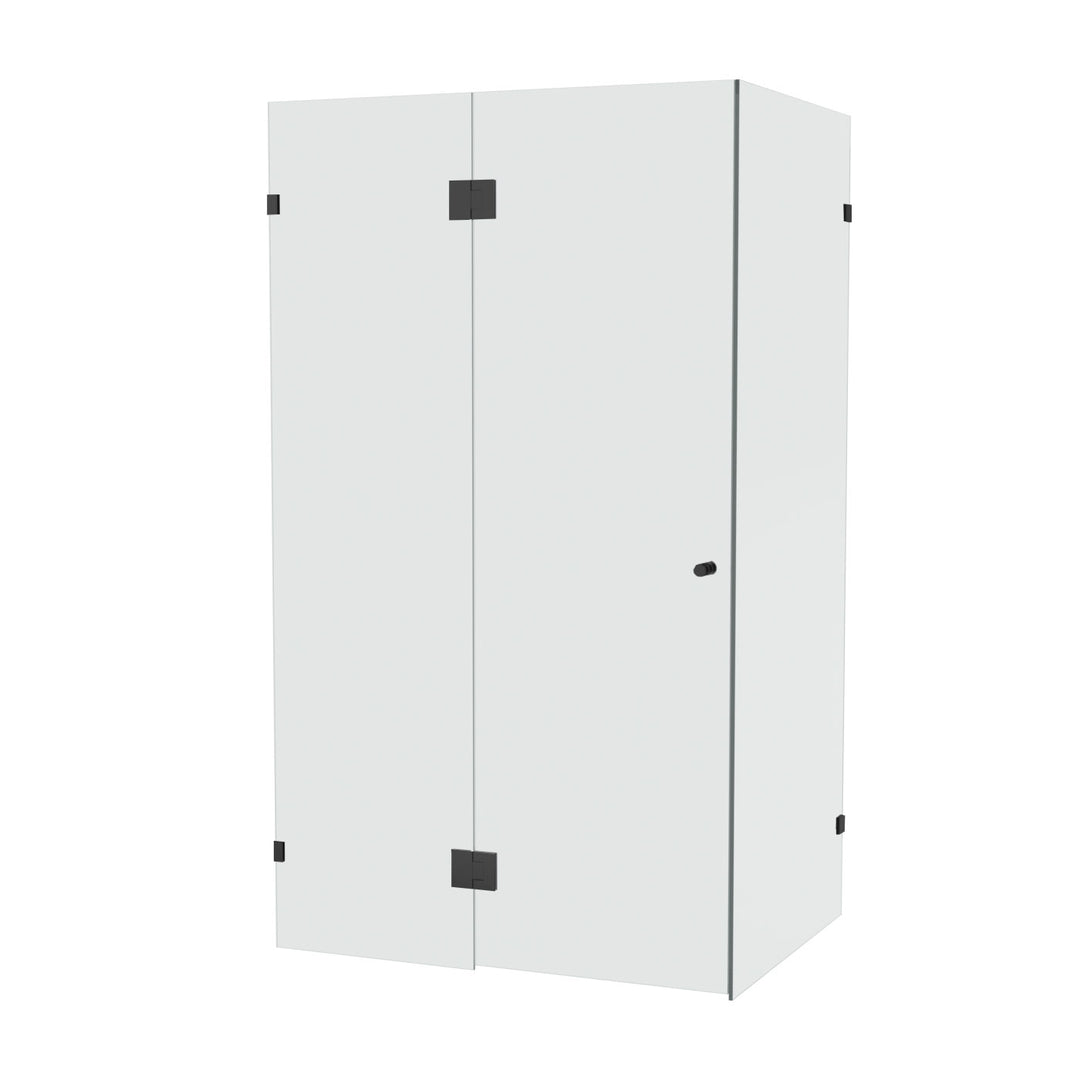 10mm Frameless Shower Screen Front & Return 1200x900mm