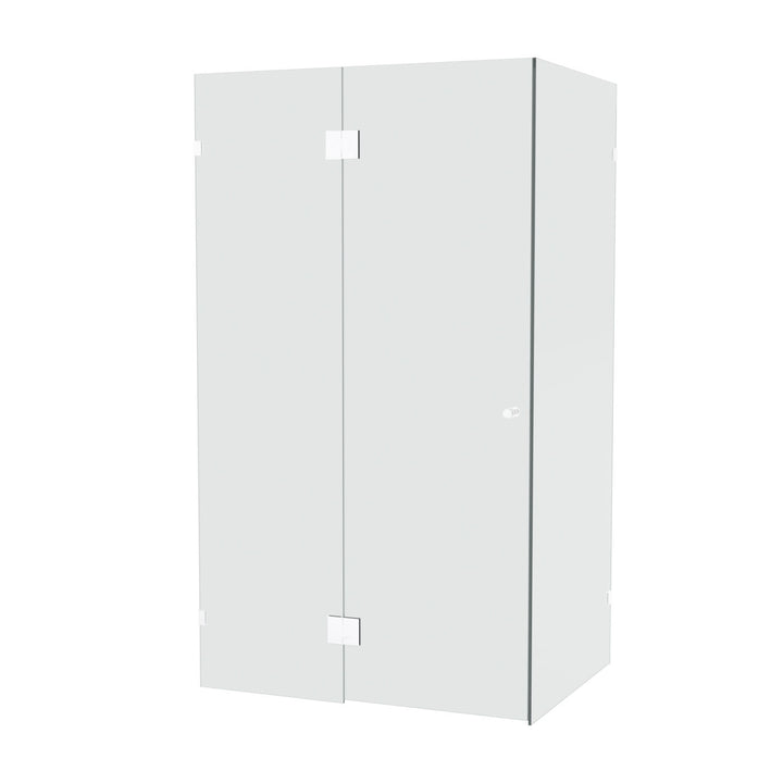 10mm Frameless Shower Screen Front & Return 1200x900mm