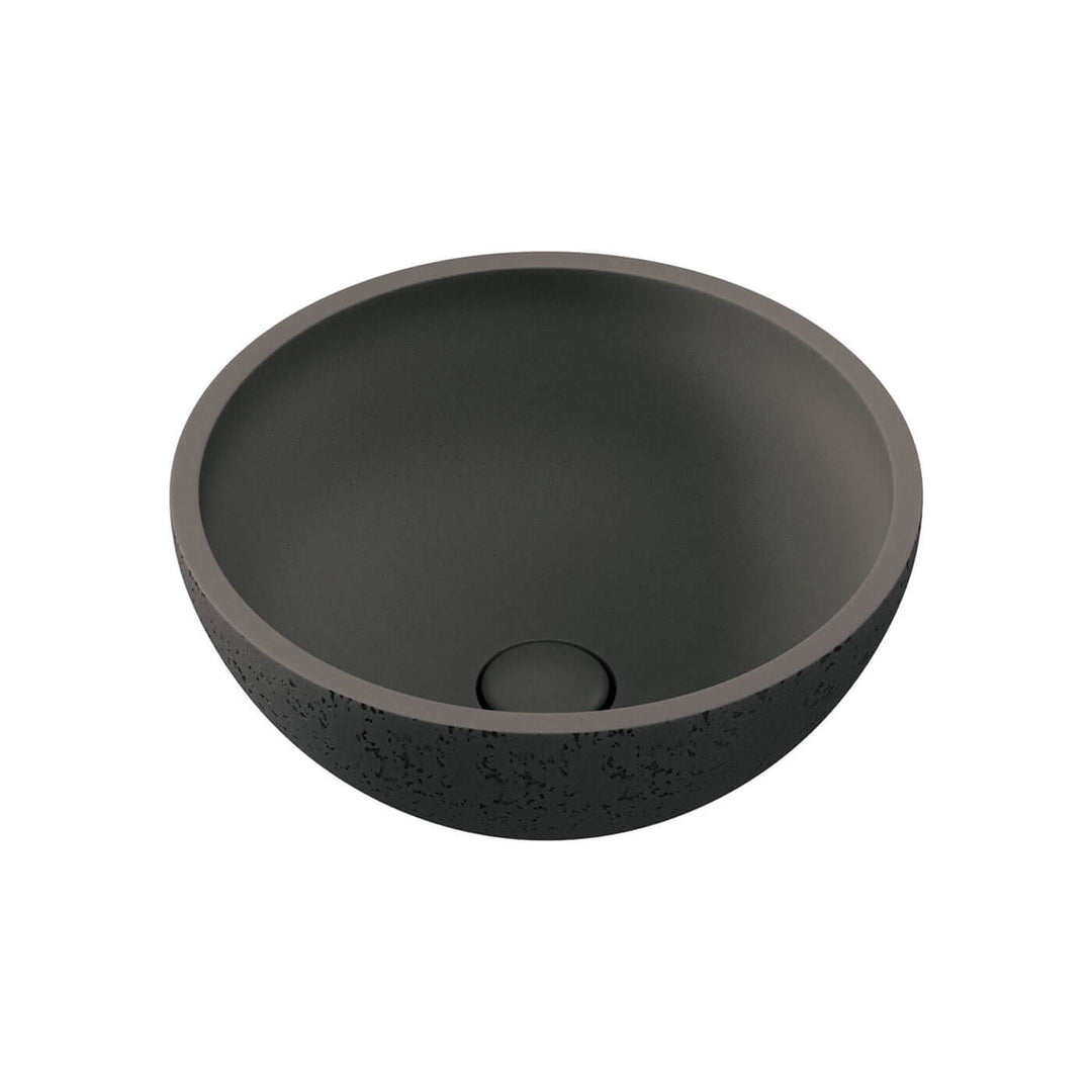 Alba Round Concrete Above Counter Basin 360mm