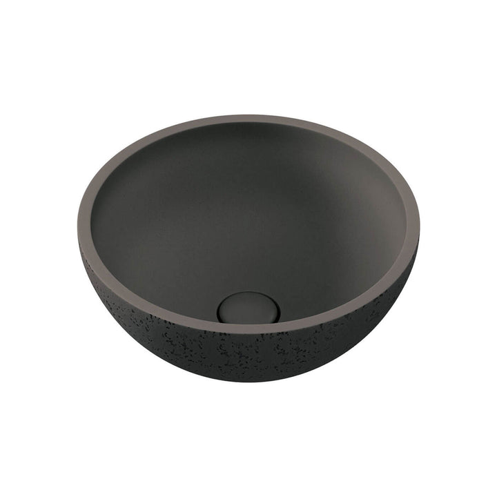 Alba Round Concrete Above Counter Basin 360mm