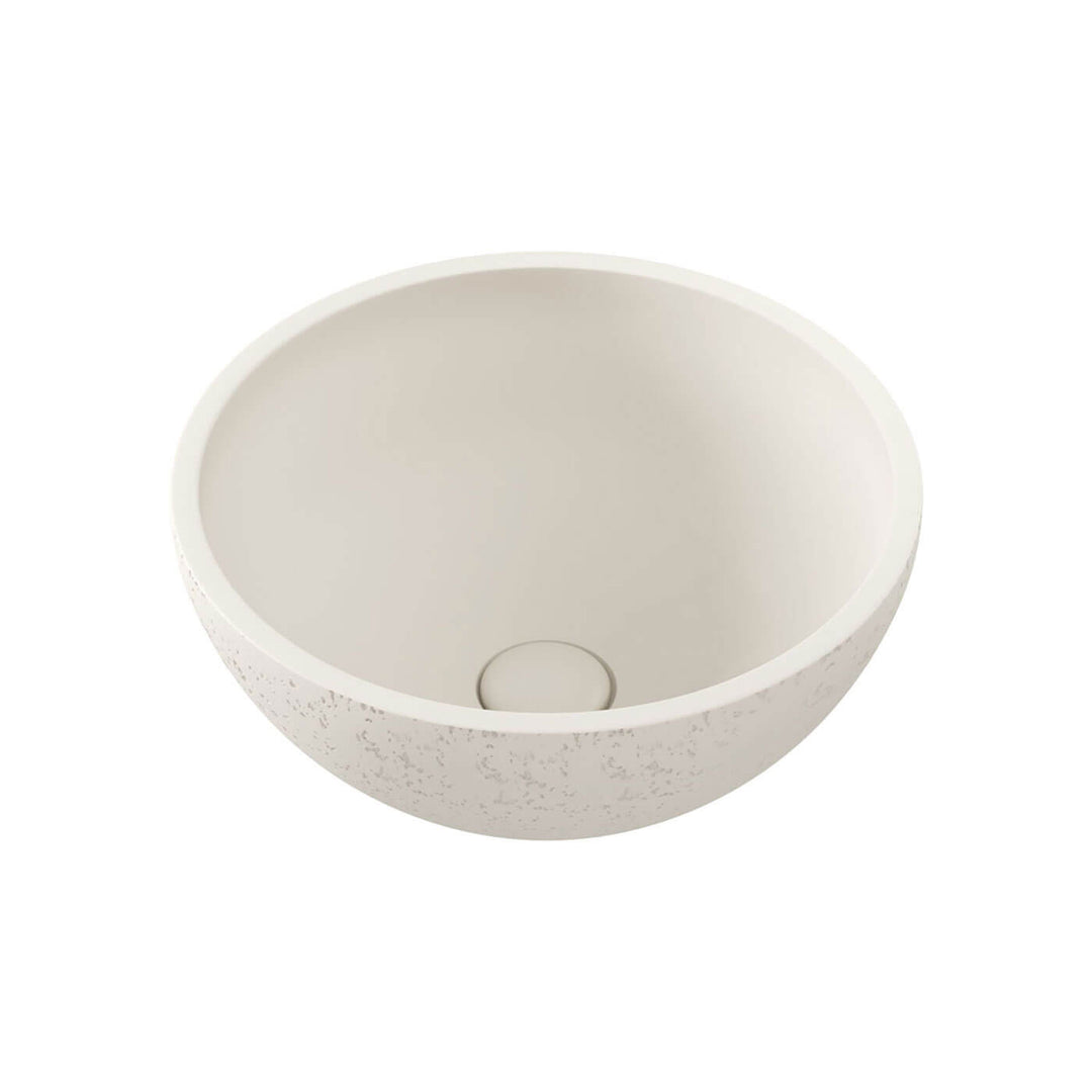 Alba Round Concrete Above Counter Basin 360mm