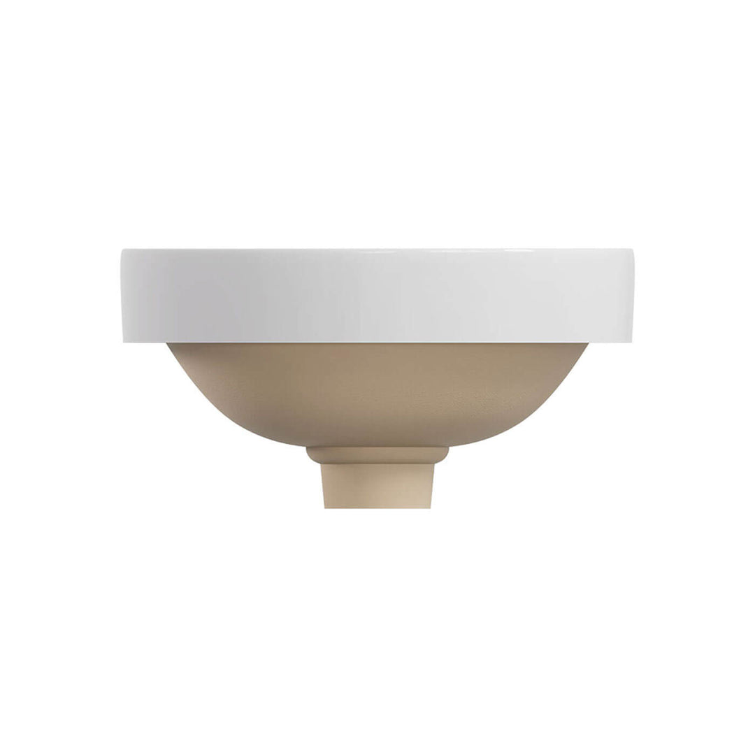 Aluca Round Semi-Inset Basin 350mm