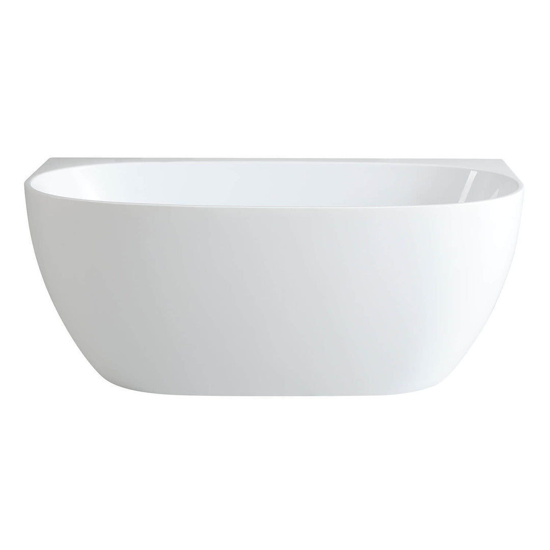 Atlantic Curved Back to Wall Bathtub