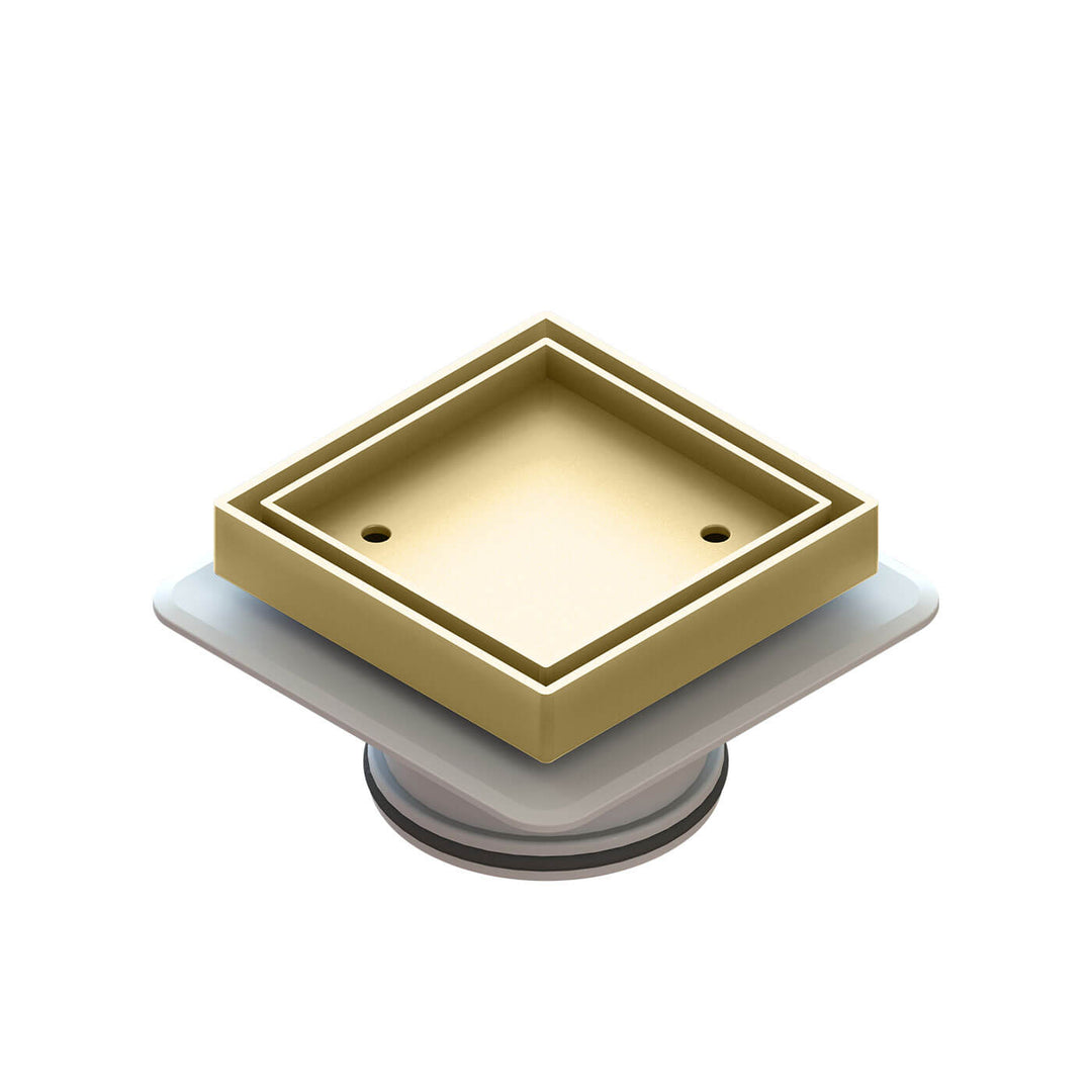 Bermuda Slimline Tile Insert Floor Waste 100x100mm