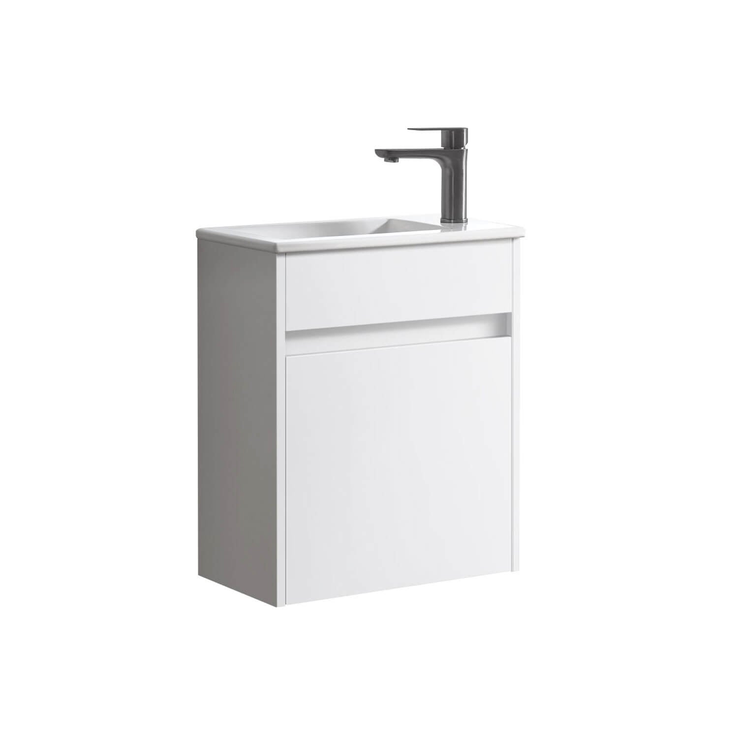 Blair Wall Hung Compact Vanity 460mm – Sunlight Bathrooms