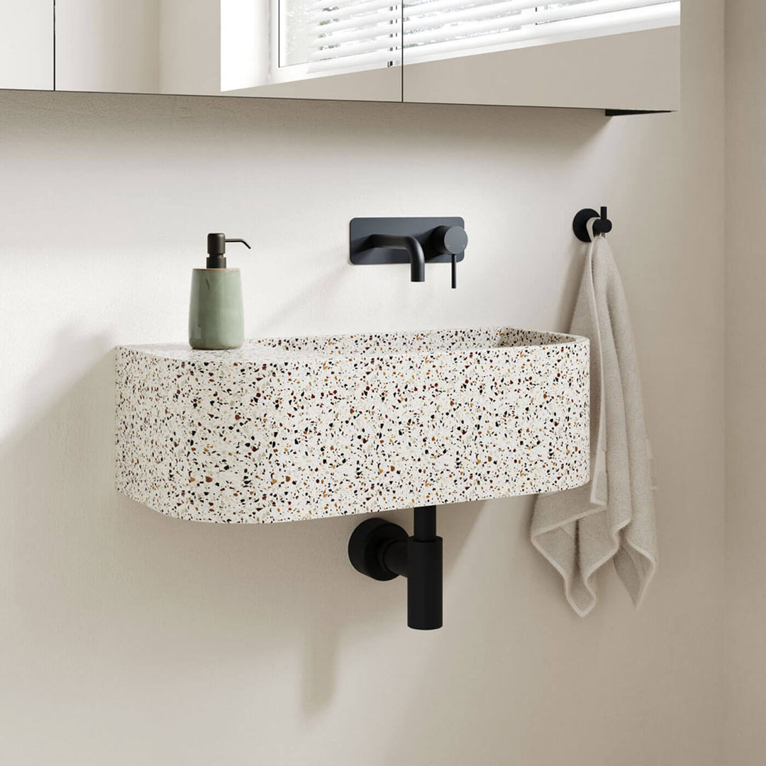 Blanca Concrete Wall Hung Basin 650x300mm