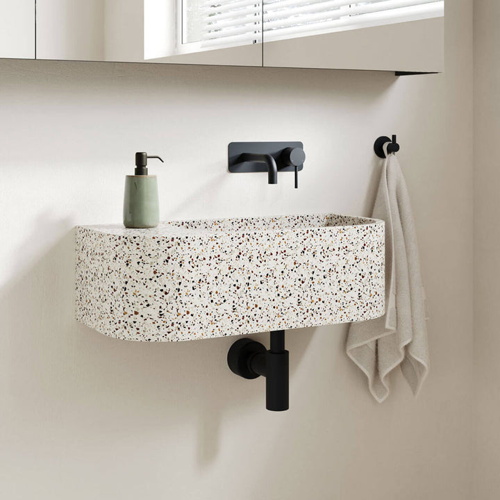 Blanca Concrete Wall Hung Basin 650x300mm