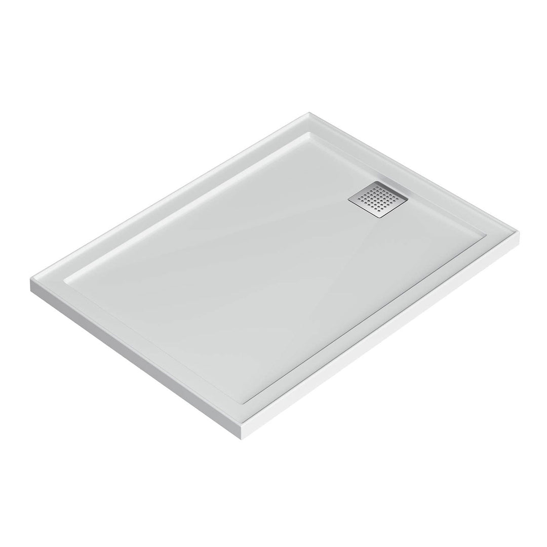 ECO Rear Outlet Stonelite Shower Base