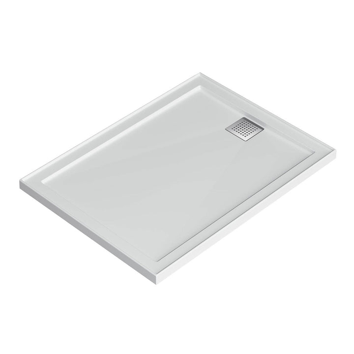 ECO Rear Outlet Stonelite Shower Base