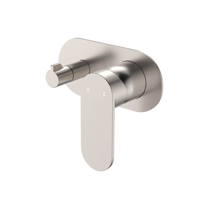 Empire Slim Horizontal Single Plate Diverter Wall Mixer