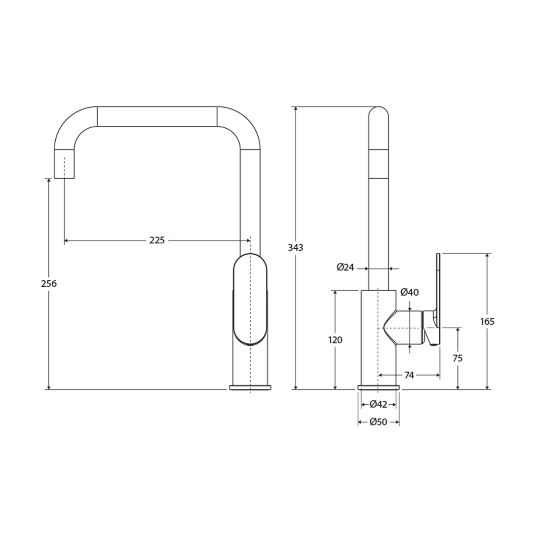 Empire Slim Sink Mixer