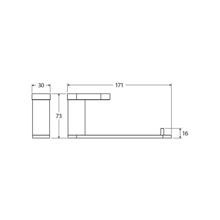 Empire Slim Toilet Roll Holder