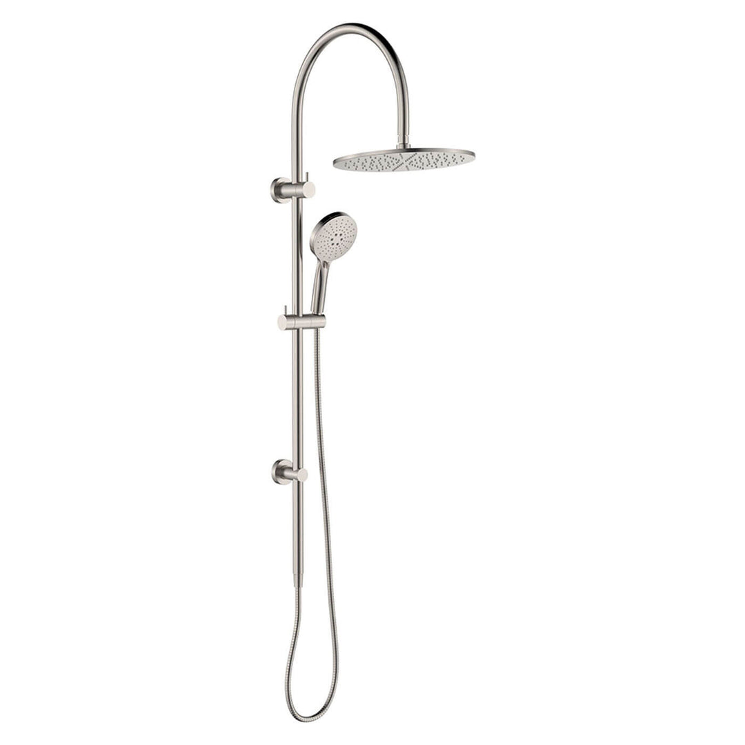 Empire Slim Twin Gooseneck Shower Rail