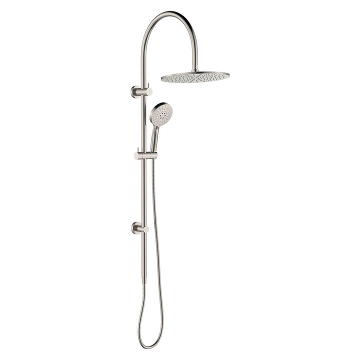 Empire Slim Twin Gooseneck Shower Rail