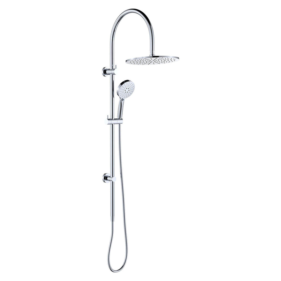 Empire Slim Twin Gooseneck Shower Rail