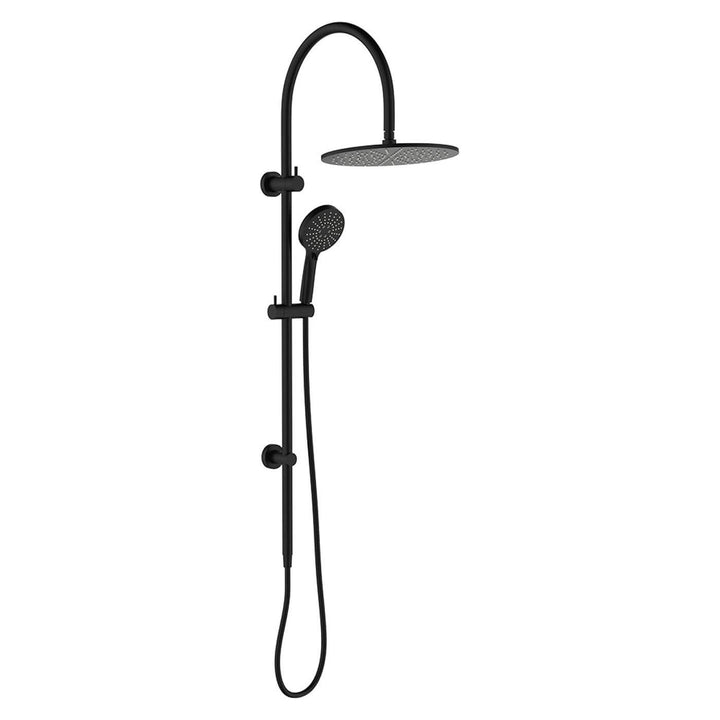 Empire Slim Twin Gooseneck Shower Rail