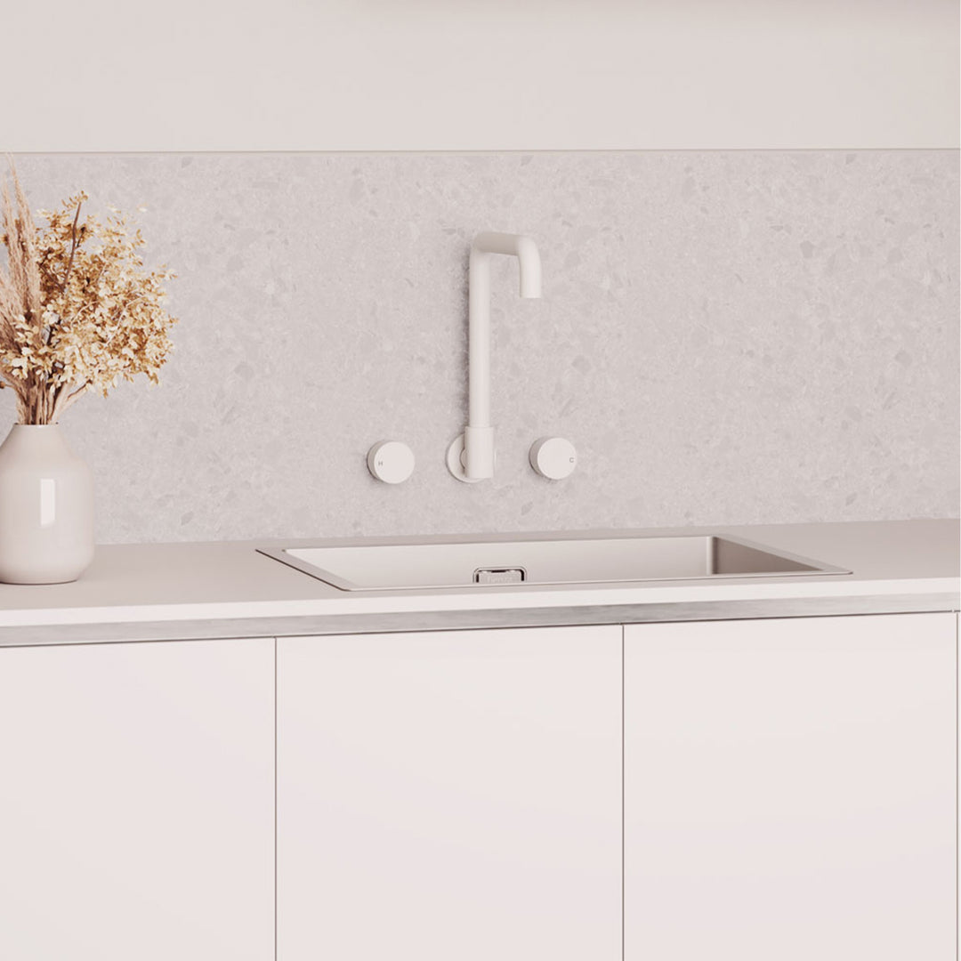 Kaya Squareline Wall Assembly Tap Set