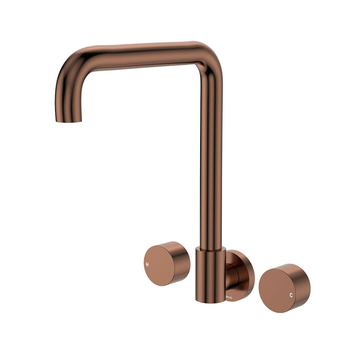 Kaya Squareline Wall Assembly Tap Set