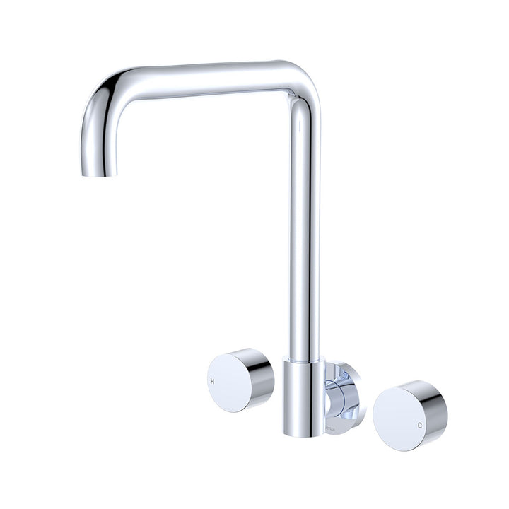 Kaya Squareline Wall Assembly Tap Set