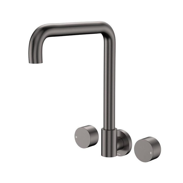 Kaya Squareline Wall Assembly Tap Set