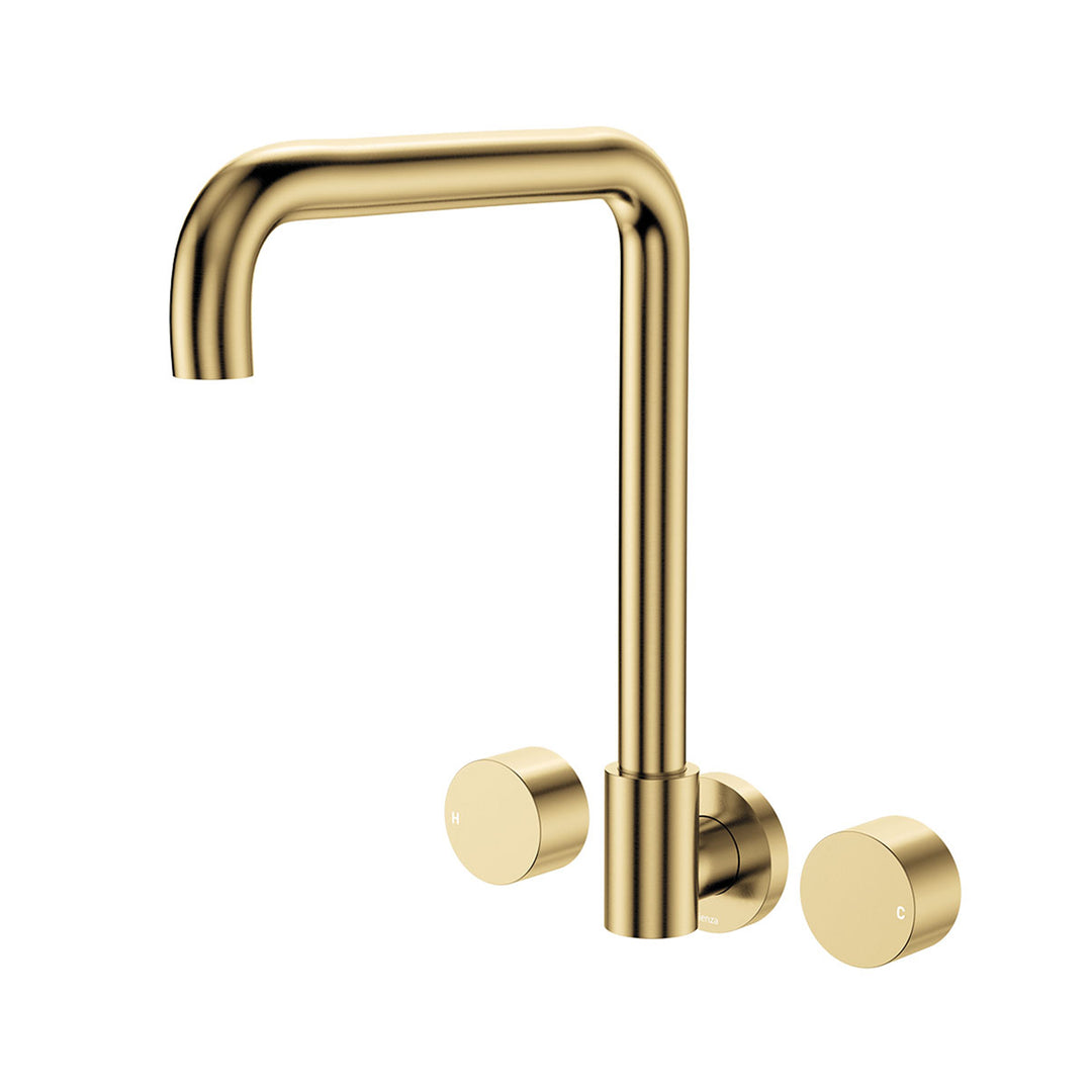 Kaya Squareline Wall Assembly Tap Set