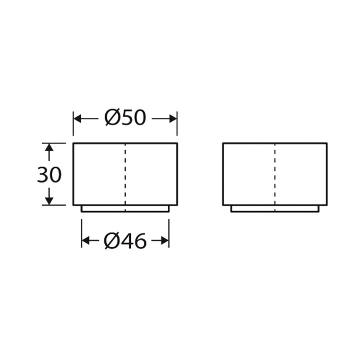 Kaya Round Wall Top Assembly
