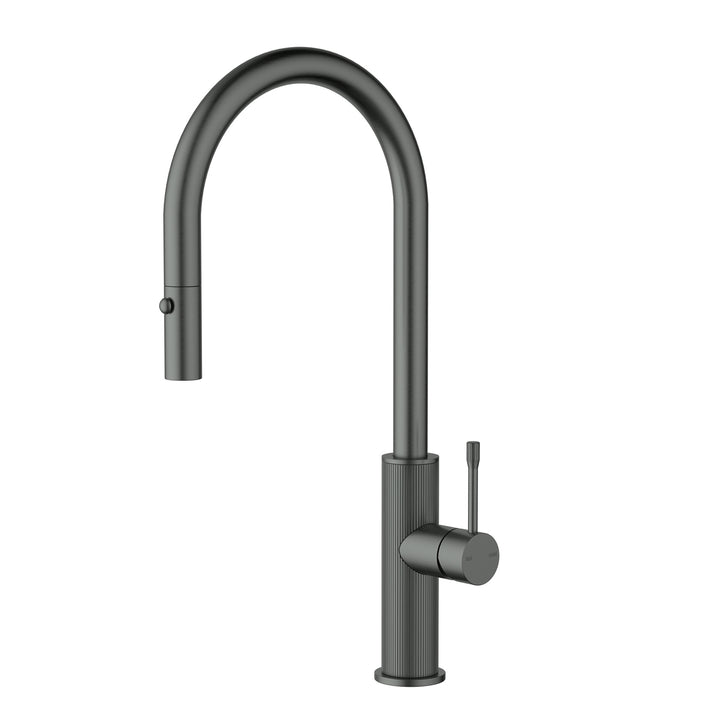 Linie Fluted Pull Out Sink Mixer