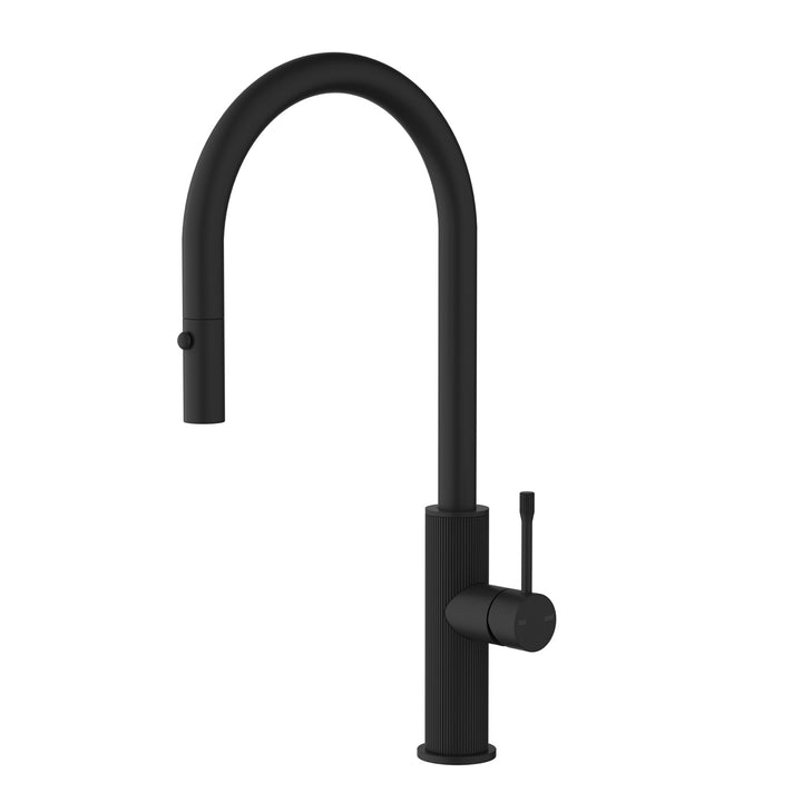 Linie Fluted Pull Out Sink Mixer