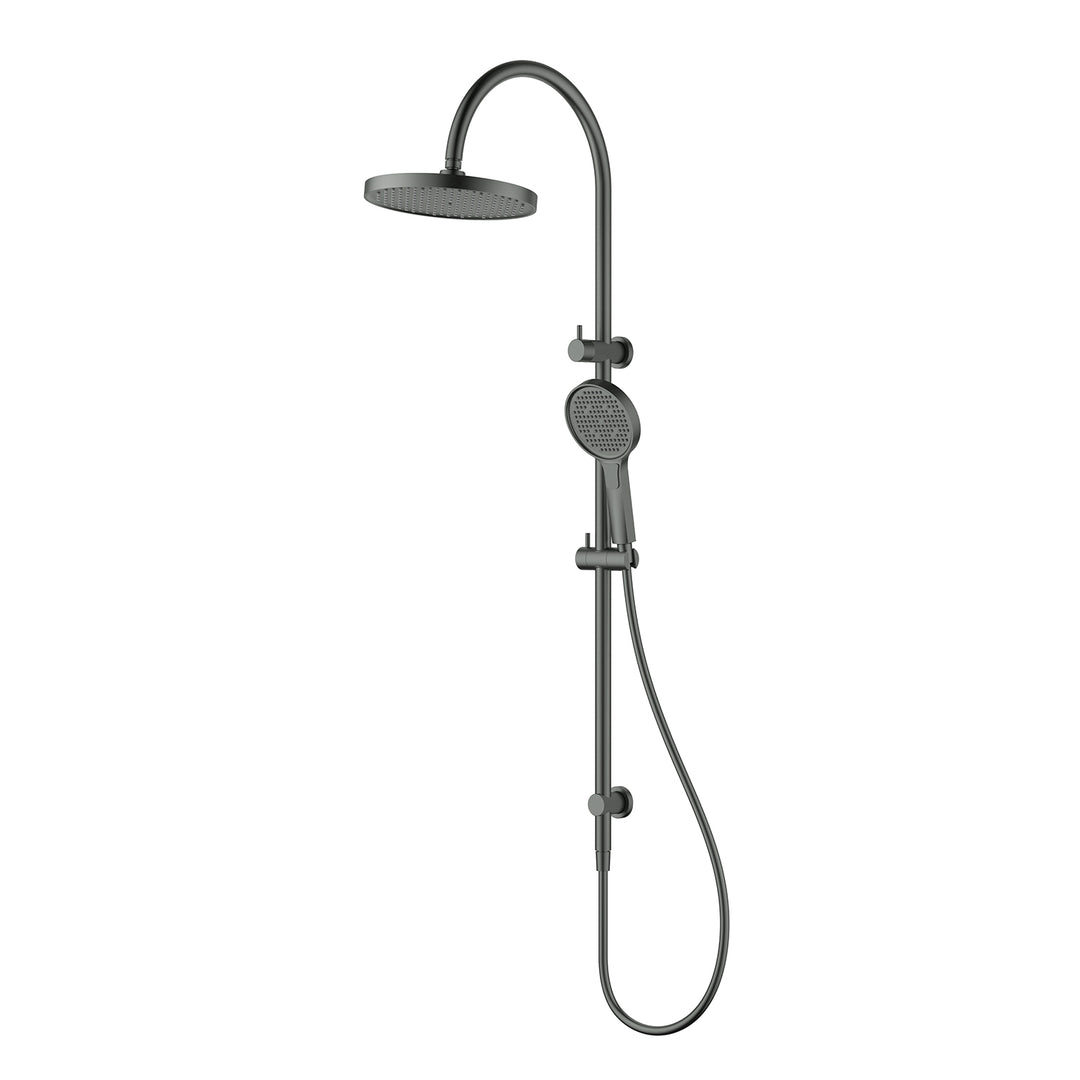 Linie Gooseneck Twin Shower Rail