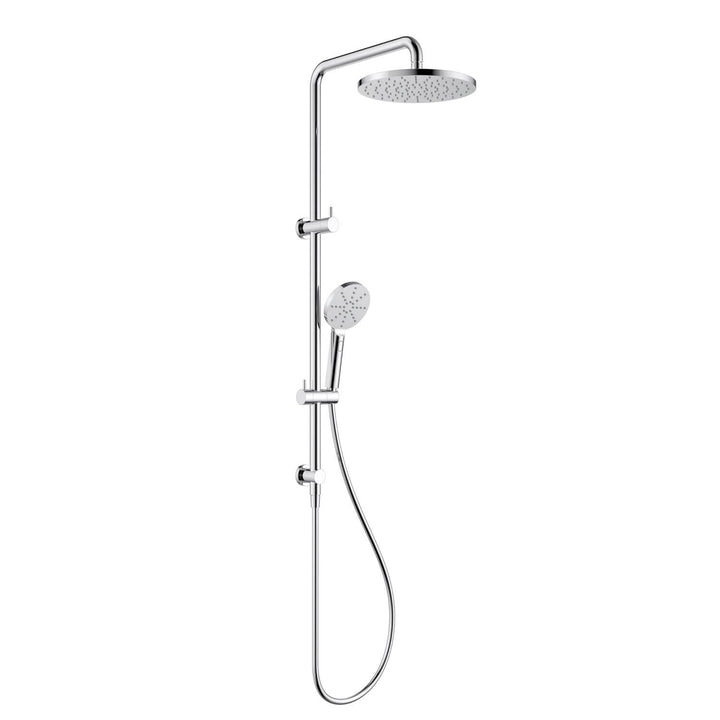 Milan Round Twin Shower Rail System