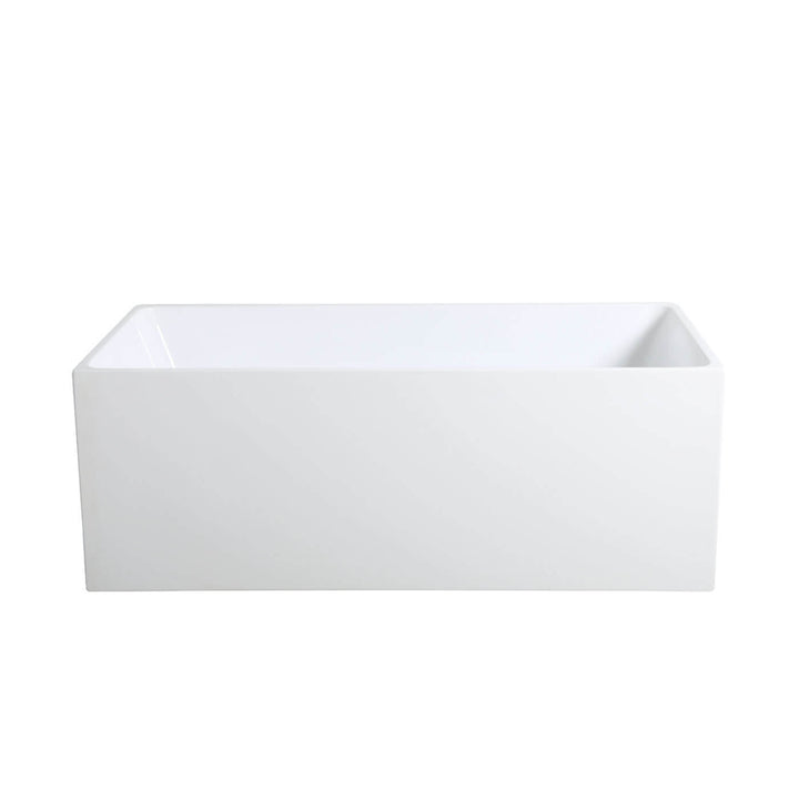 Multi-Fit Square Freestanding Bathtub
