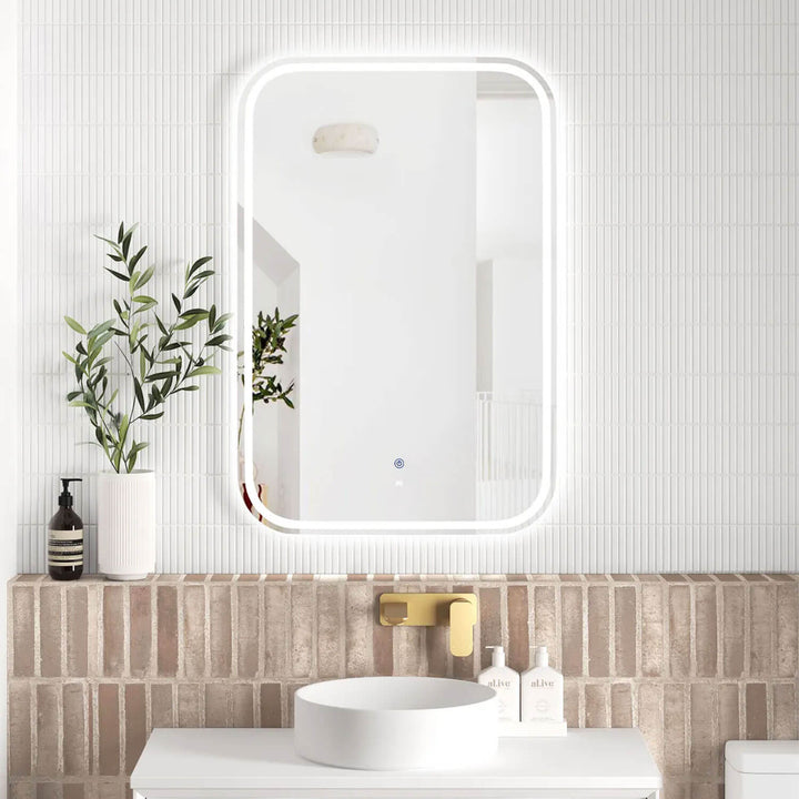 Newport LED Rectangular Bathroom Mirror