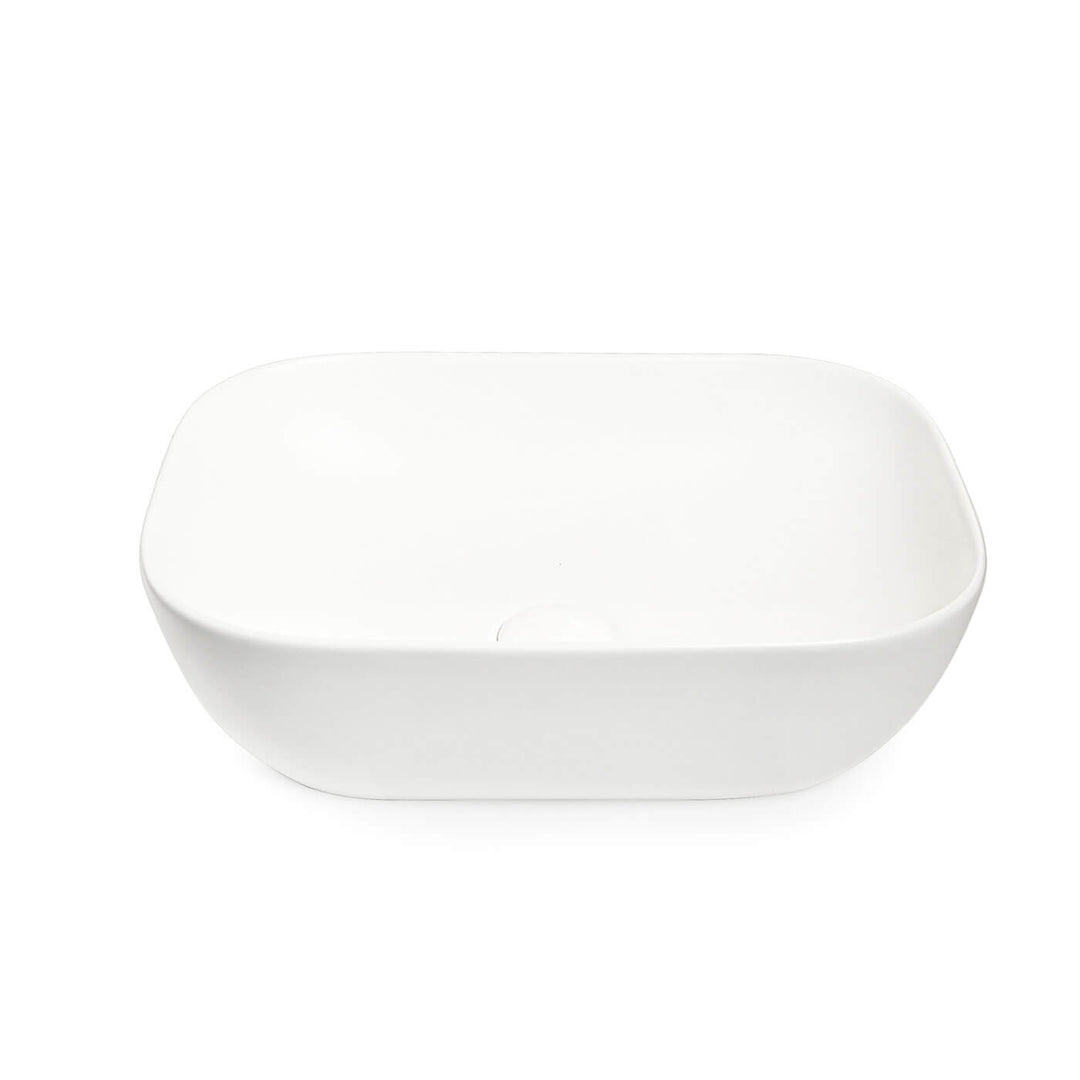 Vienna Above Counter Curved Rectangular Basin 460x320mm