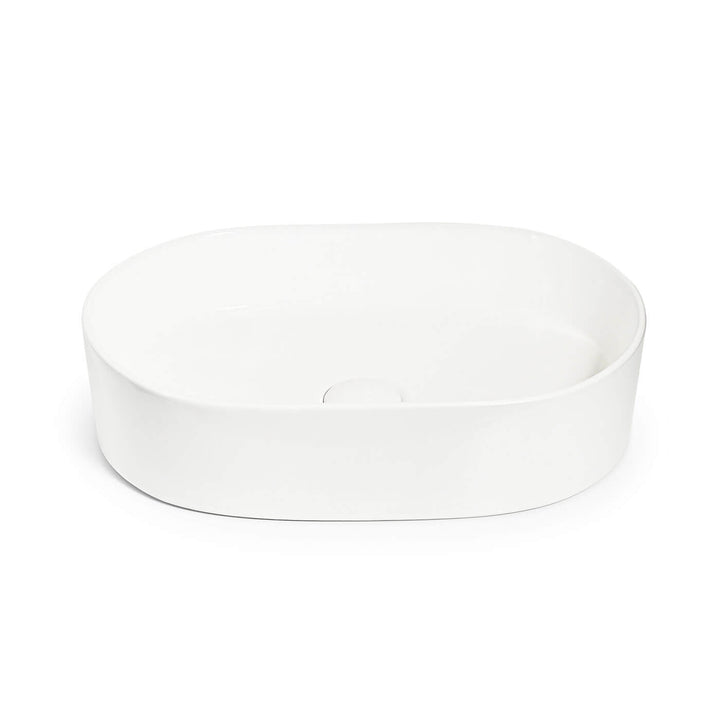 Berlin Pill LUX Oval Above Counter Ceramic Basin 500mm