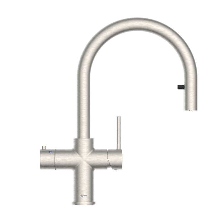 Peppy 4-In-1 Boiling & Ambient Pull Out Sink Mixer