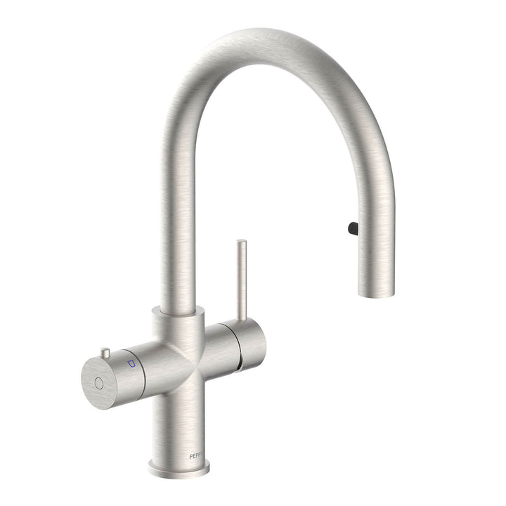 Peppy 4-In-1 Boiling & Ambient Pull Out Sink Mixer