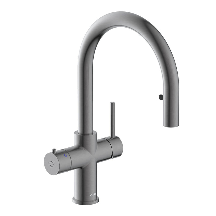 Peppy 4-In-1 Boiling & Ambient Pull Out Sink Mixer