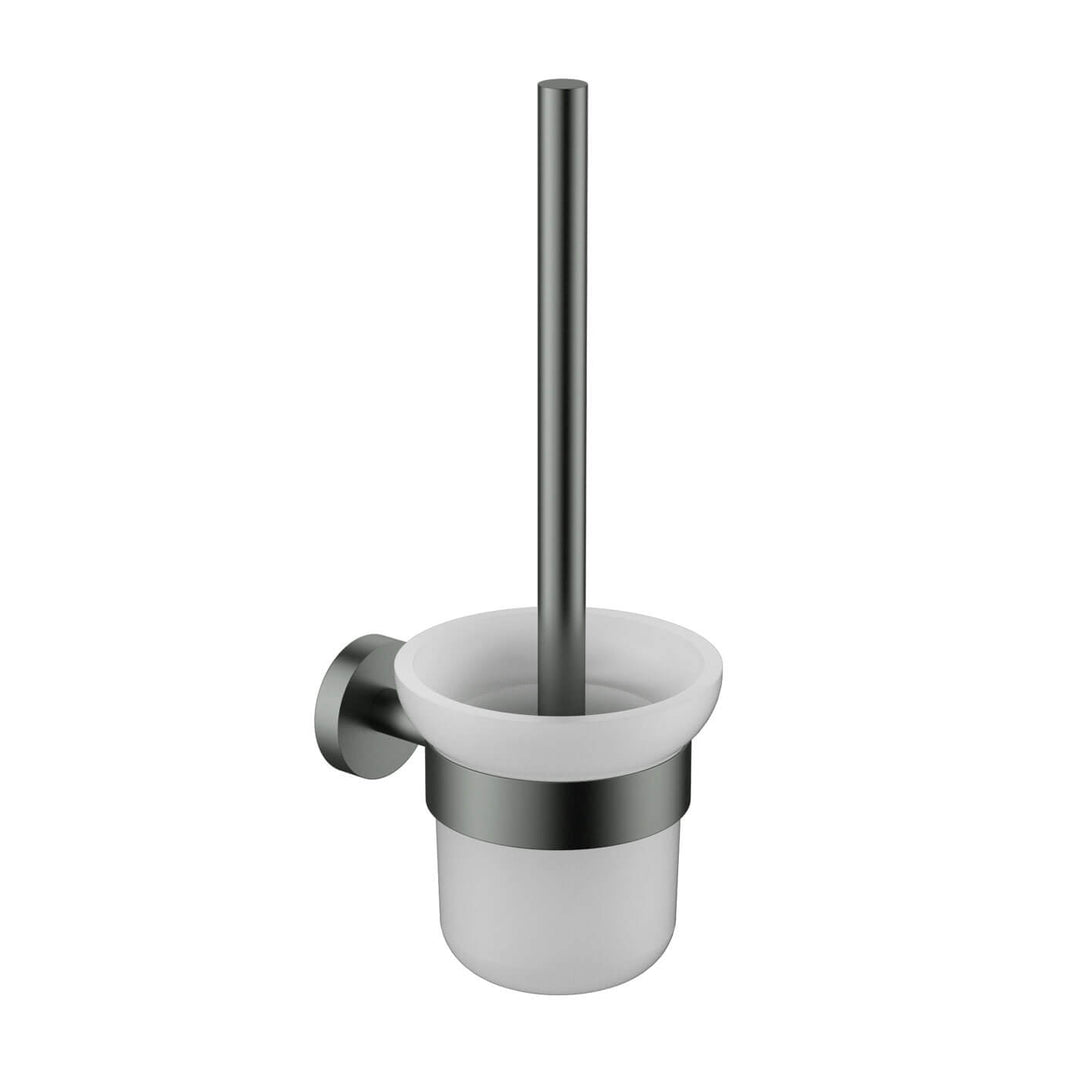 Slimline Stainless Steel Toilet Brush Holder