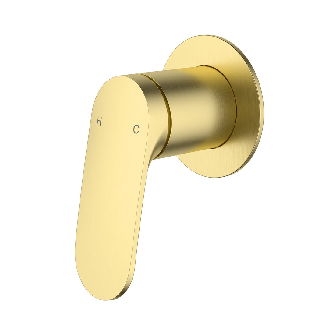Sulu Brass Wall Mixer