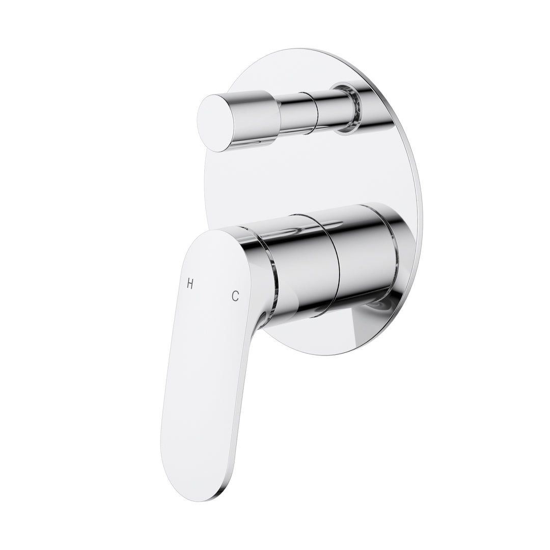 Sulu Diverter Wall Mixer Single Backplate