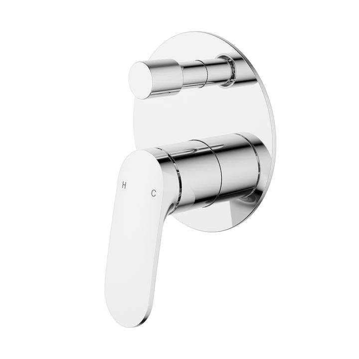Sulu Diverter Wall Mixer Single Backplate