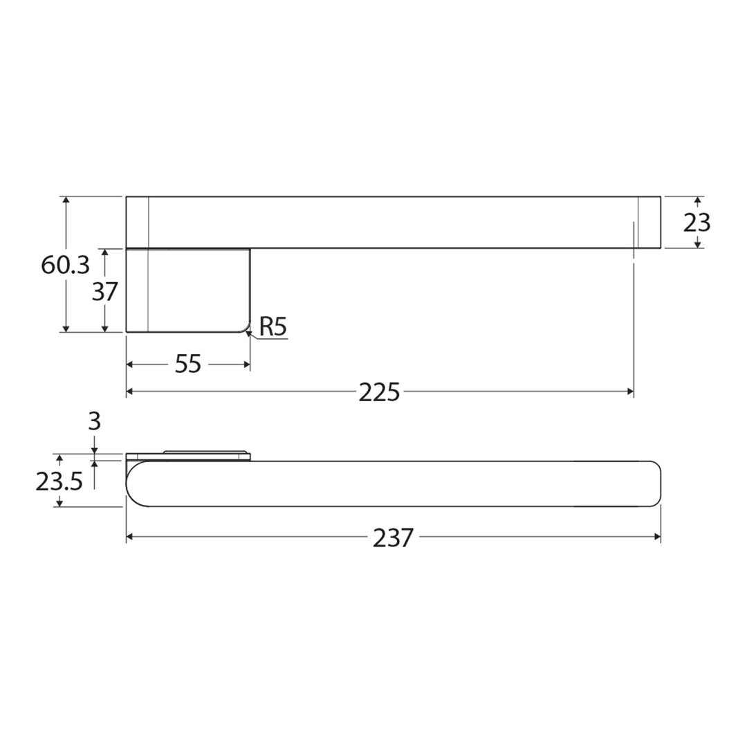 Tono Square Swivel Bath Outlet