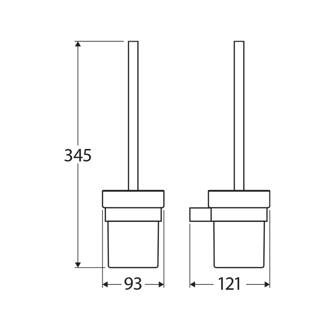 Tono Toilet Brush & Holder Kit