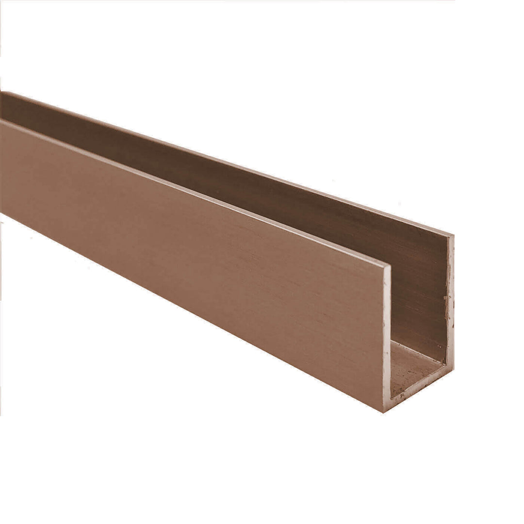 10mm Shower Screen Glass 20mm U Channel 2100mm