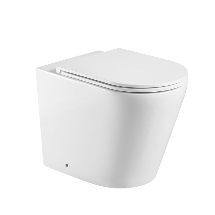 Zurich In Wall Rimless Tornado Toilet Pan Only